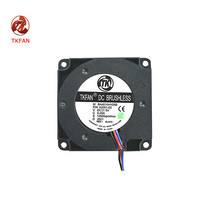 Micro ventilateurs de refroidissement haute CFM longue durée 13500 tr/min 40*40*10mm 12v 24v roulement à deux billes autonome 4010 DC plastique ODM OEM