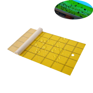 Nueva Trampa Adhesiva Amarilla de Doble Cara para Insectos, Diseño de Rejilla Ecológico, Trampas de Plástico para el Control de Plagas en Huertos y Jardines - Product Image 1
