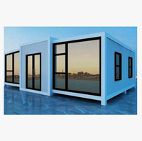 Maison préfabriquée modulaire intelligente, extensible, type conteneur, avec design compatible solaire pour une vie hors réseau