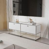 Armoire de rangement modulaire multifonctionnelle à 2 portes pour salon, design moderne, armoire latérale pour cuisine, chambre à coucher, salon