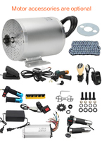 MY1020 500W 800W 1000W 1200W 1500W 1600W 2000W 3000W Moteur CC sans balais 36V 48V 60V 72V pour Scooter Go-karts ATV moto vélo