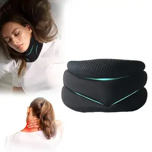 Nuevo dispositivo de tracción Cervical, aliviador de tensión, relajante, cuello, hombro, camilla, alivio del dolor, relajación, facilidad, fatiga, masaje de cuello