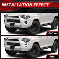 Feux de brouillard LED pour pare-chocs avant, feux de jour DRL, feux de conduite pour Toyota 4Runner 2014 2015 2016 2017 2018 2019 2020 2021 2022 2023 2024, yeux d'ange