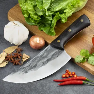 High Quality 6inch Wenge Handle Stainless Steel Chef Knife Handmade Butcher Knife Cleaver Meat Chopping Knife