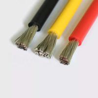 Cable de goma de silicona de cobre estañado de silicona extra suave Cable flexible resistente al calor de alta temperatura con conductor trenzado