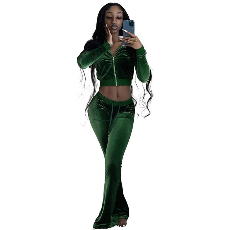pantalones campana de terciopelo Elegante y moderno: