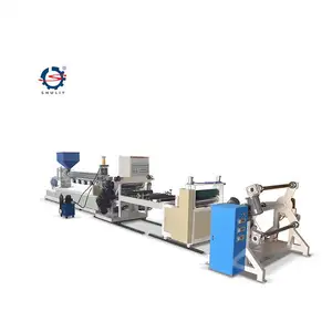 Fully Automatic Manufacturer Cheap Price PE PET PP PC Plastic Sheet Single Screw Extruder Production Line Making Machine