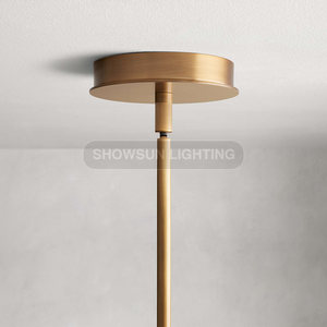 Nhà hàng mới đèn chùm đom đóm ánh sáng mặt dây chuyền Ý thanh dài dải biệt thự cầu thang đèn chùm - Product Image 3