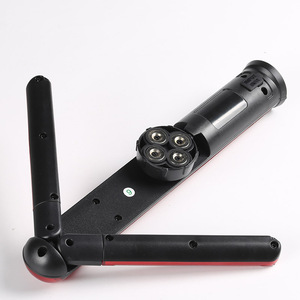 Lámpara de Trabajo COB Recargable por USB con Montaje Magnético IP65 LED, Luz de Advertencia para Zonas de Construcción y Tráfico - Product Image 2