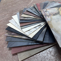 Nouveau panneau mural 3D en pierre translucide ultra-mince de luxe panneau mural pliable en marbre plaque de roche translucide décoration murale panneau mural extérieur