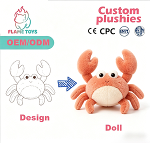 Peluche Personalizzato a Forma di Pesce Pagliaccio, Mascotte Super Morbida con Imbottitura in Cotone PP, Antistress, Regalo Promozionale Personalizzabile - Product Image 3