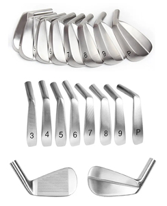 Venta al por mayor forjado OEM hoja del fabricante logotipo personalizado <span class=keywords><strong>Golf</strong></span> Irons Heads <span class=keywords><strong>Golf</strong></span> Club Iron set palos de <span class=keywords><strong>golf</strong></span> - Product Image 6