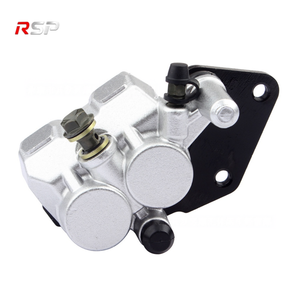 Étrier <span class=keywords><strong>de</strong></span> <span class=keywords><strong>frein</strong></span> arrière RSP SCKQ-08 avec support, double piston en alliage d'aluminium pour moto <span class=keywords><strong>de</strong></span> cross/moto tout-terrain <span class=keywords><strong>50cc</strong></span> 140cc, <span class=keywords><strong>frein</strong></span> à disque hydraulique - Product Image 3