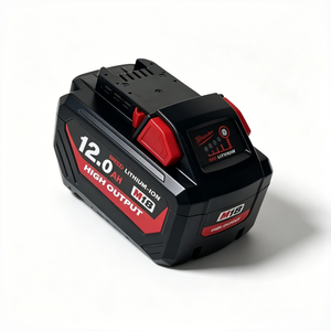 <span class=keywords><strong>Batería</strong></span> <span class=keywords><strong>Milwaukee</strong></span> <span class=keywords><strong>M18</strong></span> de Grado Industrial de Alto Rendimiento XC12.0Ah, Baterías de Iones de Litio de Alta Potencia <span class=keywords><strong>M18</strong></span> 21700 para Herramientas Eléctricas - Product Image 2