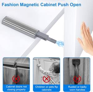 Cierre magnético de rebote para cajones, herrajes para muebles, tope de puerta para armarios/gabinetes de cocina - Product Image 2