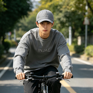 Gorra de Béisbol INJAE de 6 Paneles, Bordada, Ligera, Transpirable, Ajustable, con Cierre a Presión, para Golf, Senderismo, Correr, Deportes al Aire Libre - Product Image 5