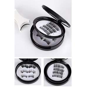 Bán Buôn Biểu Tượng Tùy Chỉnh Cái Nhìn Tự Nhiên Từ Mắt Lông Mi Kit Mà Không Cần Keo Tái Sử Dụng Lượng Tử Từ Lông Mi Với Applicator - Product Image 2