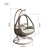Fauteuil suspendu en rotin, chaise longue, chaise à bascule, balançoire de balcon, chaise berceau, chaise hamac de patio, pour intérieur et maison, plante araignée