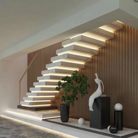 VIKO 2023 – escalier suspendu en chêne moderne pour maison, escalier flottant