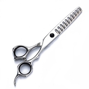 Haircutting Scissors 6 Inch Fishbone Thinning Shears 440C Stainless Steel Professional Hair Stylist Tools For Men Hair Thinning - Product Image 2