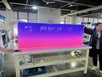 Panneau lumineux LED RGB industriel personnalisé, rectangulaire, feuille lumineuse, contrôle séparé, indice de protection IP33, garantie de 2 ans, utilisation à domicile ou au bureau