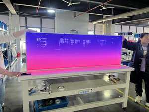 Panneau lumineux LED personnalisé RVB rectangulaire <span class=keywords><strong>Lumi</strong></span> Sheet 2LED de contrôle séparé pour l'intérieur - Product Image 6