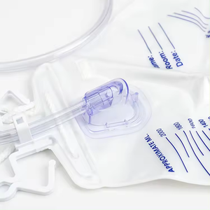 ถุงเก็บปัสสาวะ PVC แบบใช้แล้วทิ้งขนาด2000มล. ถุงเก็บปัสสาวะหรูหราปราศจากเชื้อสำหรับระบายน้ำ - Product Image 2