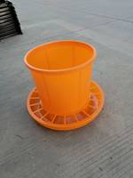 Élevage de volailles élevage de bétail 12kg système d'alimentation de baril d'alimentation abreuvoir automatique pour poulet canard oie
