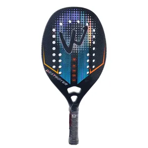 Outdoor Oem Custom T700 Carbon Fiber Original Fiberglass Paddle Beach Tennis Racket