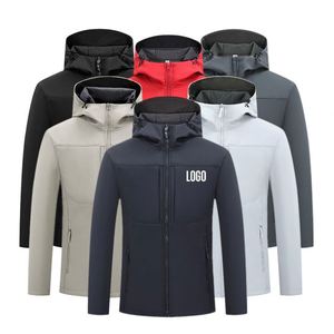 Women's Men's Winter Hard Shell Jacket Windproof Rainproof for Outdoor Activities Soft <b>Top</b> for Spring Mountaineering - Product Image 4