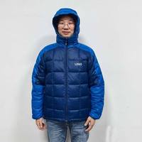 Vente chaude hommes léger rue épaissi coton rembourrage veste fermeture éclair à capuche hiver Patchwork veste décontracté Sport de plein air