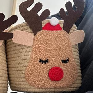 Cesta de Reno Navideño <span class=keywords><strong>Mejores</strong></span> Ideas para el Hogar Guardería Decoración para Fiestas Temáticas Accesorios Regalos para Niños Contenedor de Almacenamiento de Juguetes - Product Image 3