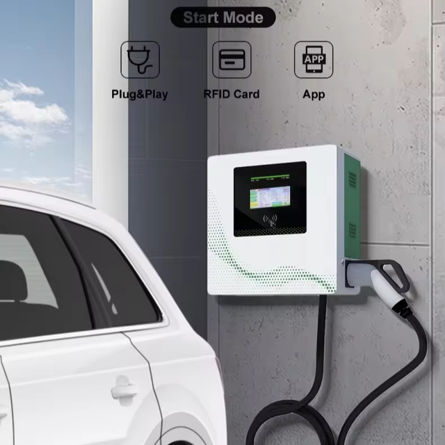 Competitively Priced WiFi App Controlled 20KW Wall-Mounted Fast Charging EV Stations 2nd Level 3 Electric Car Charger