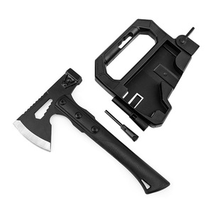 Rìu đa năng cán ngắn, cấp công nghiệp, dùng cho gia đình, xe hơi, cắm trại, leo núi ngoài trời, chặt cây, rìu chiến thuật - Product Image 6