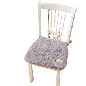 Plush <b>Chair</b> Cushion <b>Pad</b> Type Solid Color Medium Firmness For Office Desk Student Classroom Use - Product Image 5