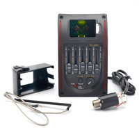 Préampli 5-Band EQ Egaliseur Ramassage Acoustique Guitare Tuner Piezo PS-500