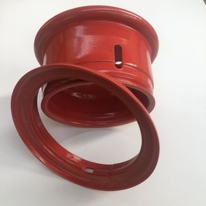 Piezas de carretilla elevadora <span class=keywords><strong>Linde</strong></span> de 3 toneladas personalizadas de fábrica, llanta de rueda 5.00F-10 5,00-10, llanta de acero Industrial para carretilla elevadora 6,50-10 - Product Image 3