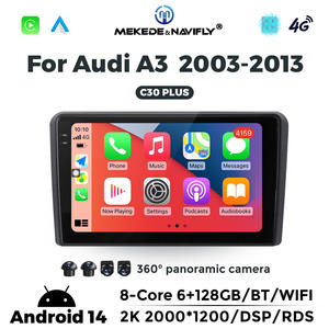 Navifly, el más nuevo sistema Android, Car-play <span class=keywords><strong>Anto</strong></span> 2K, pantalla táctil retráctil, Radio de coche para Audi A3, compatible con DSP 360, cámara BT GPS - Product Image 2