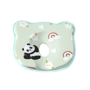 Oreillers en mousse à mémoire de forme pour enfants, motif dessin animé, faible résilience, positionnement de la tête réglable, soutien du cou, récupération lente - Product Image 1