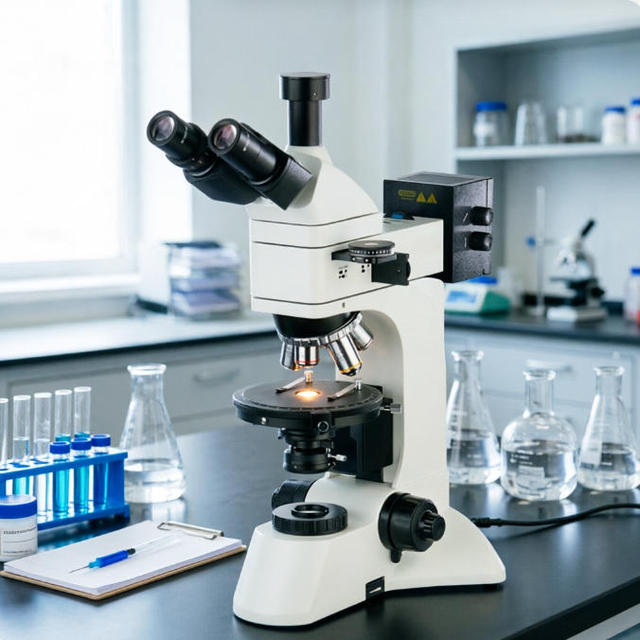 Phenix PH-PG3230 Industrial Chemical/medical/geology Trinocular Quadruple Biological Polarizing Microscope for Sale