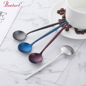 Quà Tặng 6 Miếng Dao Kéo Chịu Nhiệt Cupping Khuấy Kim Loại Trà Cà Phê Đặt Ice Cream Bàn Cưới Thép Không Gỉ Món Tráng Miệng Muỗng - Product Image 4