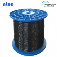 Fil de polyester noir haute ténacité et durable de 2,2 mm pour serre, emballage de 10 kg/bobine