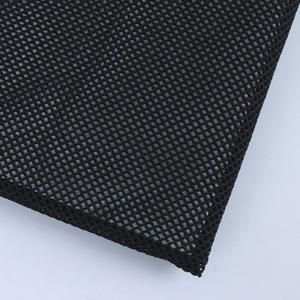 宽度160厘米黑白聚酯三明治鸟眼网网蕾丝面料连衣裙上衣运动服校服 - Product Image 5