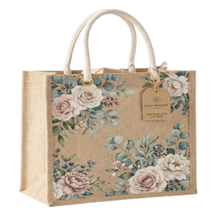 Bolsas de yute natural para botellas de vino con asas resistentes, reutilizables, para un solo vaso, para regalos, recuerdos de boda, exhibición en tiendas. - Product Image 3