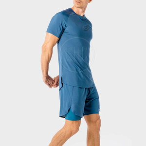 Camiseta ligera de gimnasio de algodón 100%, nueva moda de secado rápido para hombres para uso al aire libre, diseño personalizado, tu propia camiseta de gimnasio - Product Image 6