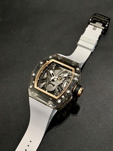 Jam Tangan Mekanik Skeleton Pria CRONUSART Desain Tengkorak Unik Kristal Safir Anti Gores dengan Jarum Bercahaya - Product Image 4