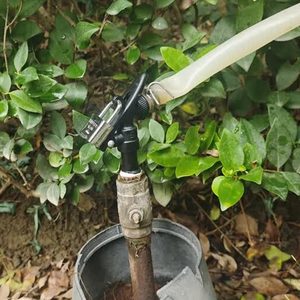 Grifo Moderno de Aleación de Zinc 1/2*3/4 de Venta Caliente con Manija de Aluminio Estirado Roja y Latón Pulido - Product Image 6