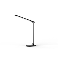 Lampe de bureau LED pour la protection des yeux, CRI 95+, spectre complet, 10W, alimentation USB, lampe de travail réglable à intensité variable pour artistes et études