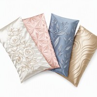 Funda de Almohada de Satén Suave y Sostenible al por Mayor, con Logotipo Impreso en 3D Personalizado, Diseño Único, Decoración de Cama, Caja de Regalo Nupcial Premium, OEM