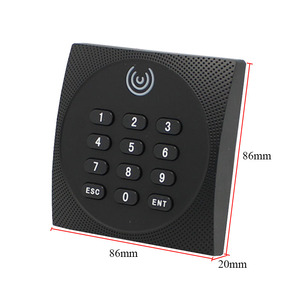 Lettore di schede RFID di prossimità 125kHz con materiale ABS 3-5cm distanza di lettura nero per il sistema di controllo accessi e lettore di adesivi - Product Image 5